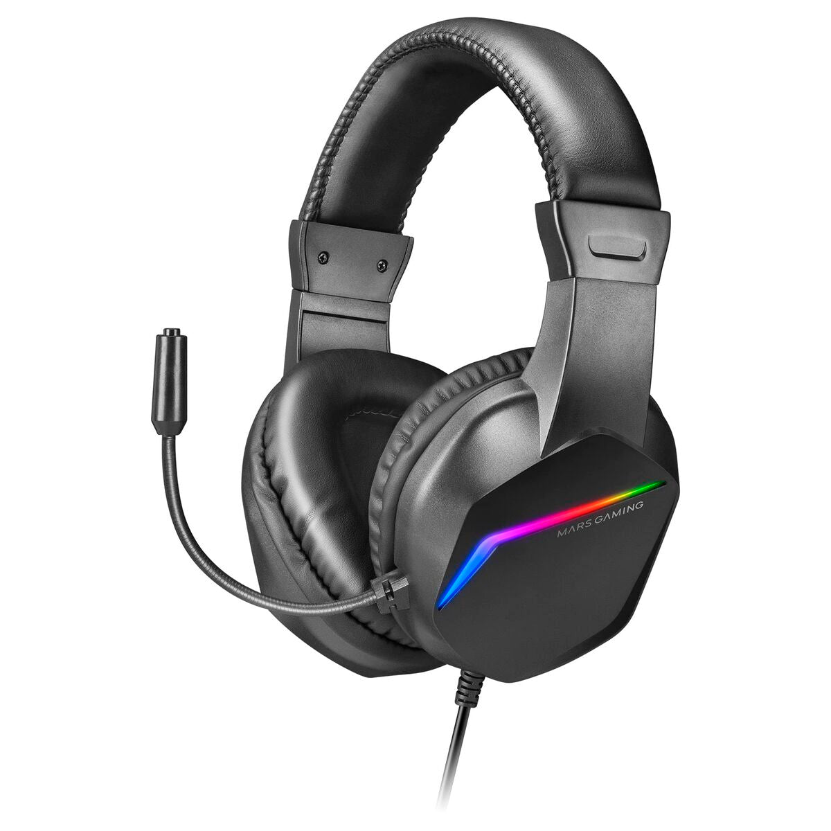 Gaming Earpiece with Microphone Mars Gaming MH122 Black