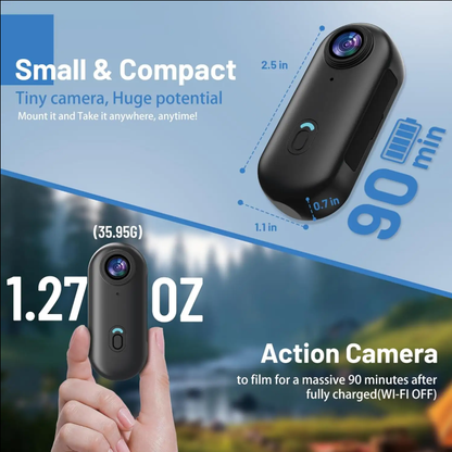 128GB Mini FHD Body POV Camera