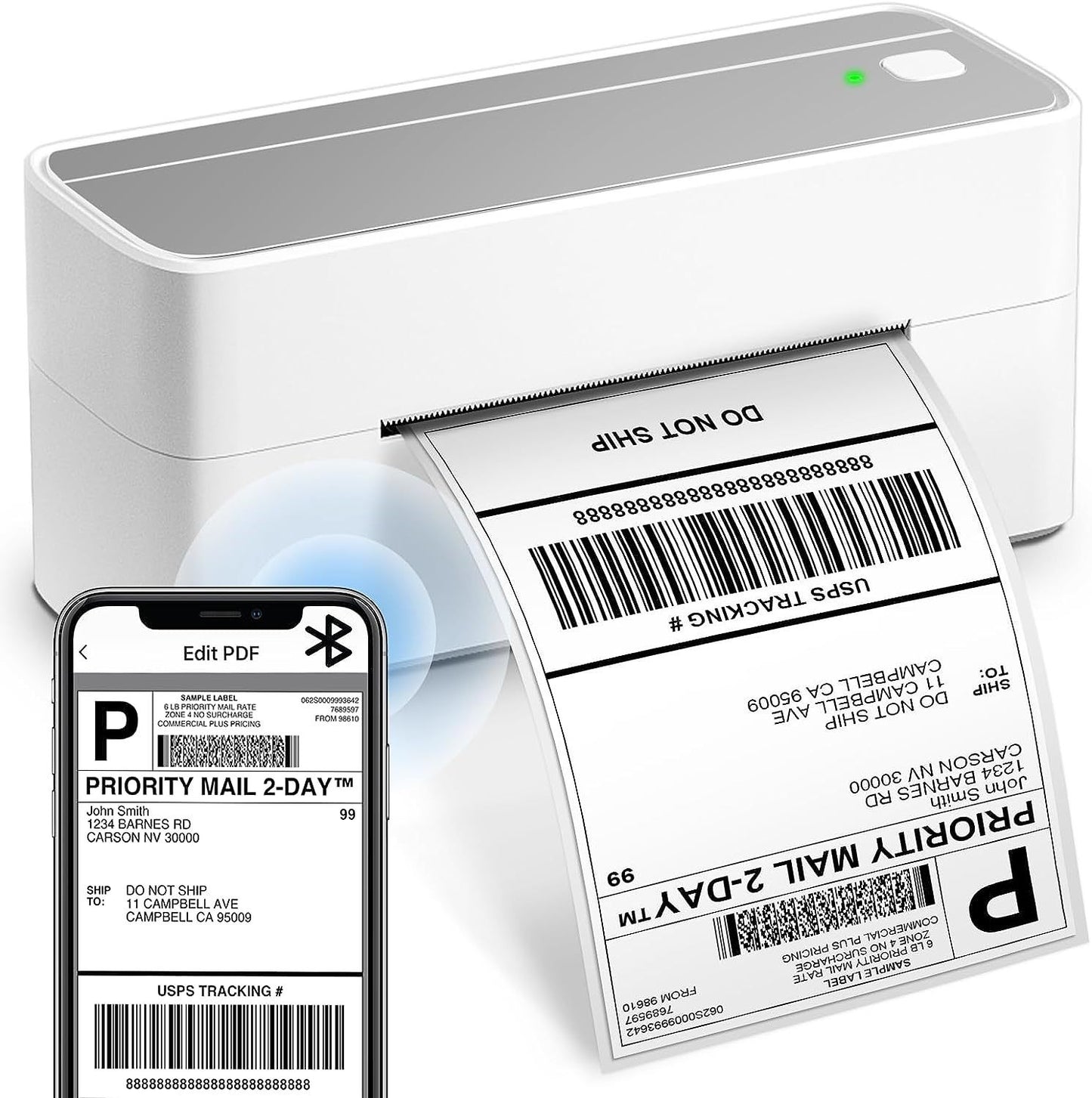 Phomemo PM241-BT Bluetooth Label Printer